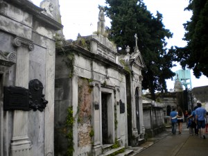 Recoleta Cemetery tombs